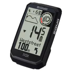 Computer SIGMA ROX 4.0 GPS HR set fekete - 01062