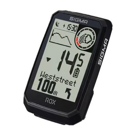 Computer SIGMA ROX 4.0 GPS HR set fekete - 01062