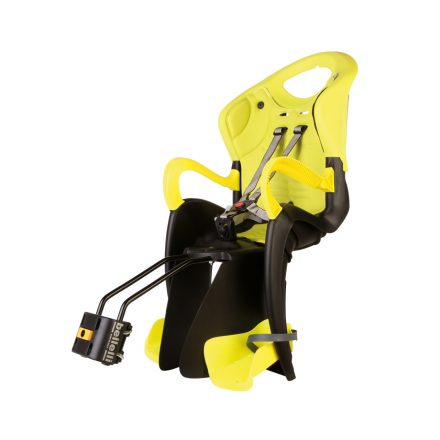 Gyermekülés BIKEFUN TIGER RELAX Hi-Viz szürke-fluo sárga