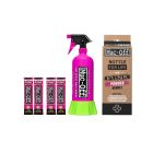 Muc-Off Bottle for Life +4x Nano Cleaner Punk Power (4liter)