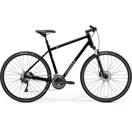 MERIDA CROSSWAY 300 FÉNYES FEKETE (MATT EZÜST)