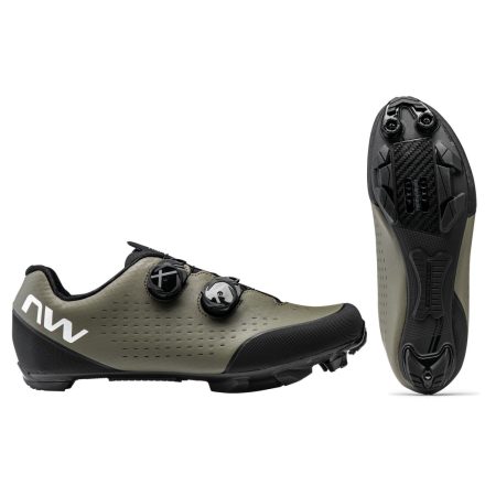 CIPŐ NORTHWAVE MTB REBEL 3 41 SÖTÉTZÖLD
