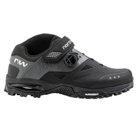 Cipő NORTHWAVE ALL TER. ENDURO MID 2 46 FEKETE/SZÜRKE