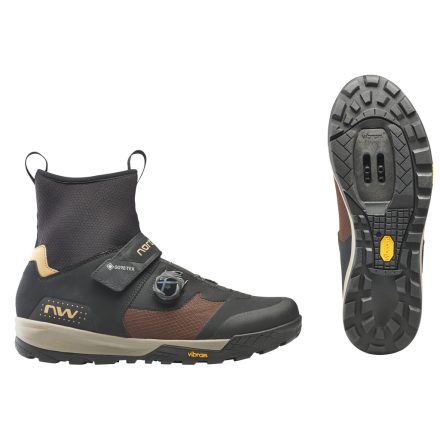 Cipő NORTHWAVE MTB KINGROCK PLUS GTX téli, fekete/barna