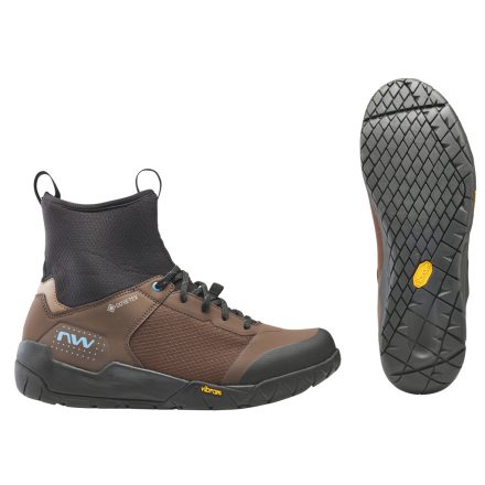 Cipő NORTHWAVE MTB MULTICROSS MID GTX 43 téli, fekete/barna