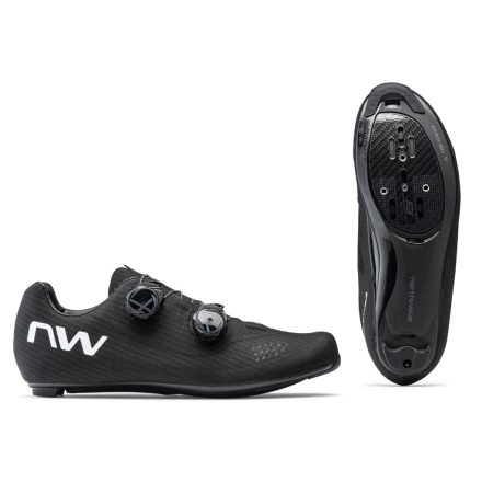 Cipő NORTHWAVE ROAD EXTREME GT 4 44 FEKETE/FEHÉR