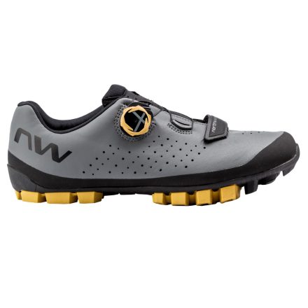CIPŐ NORTHWAVE MTB HAMMER PLUS 39,5 SÖTÉTSZÜRKE/MÉZ