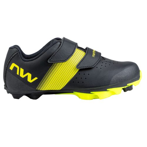 Cipő NORTHWAVE MTB HAMMER JUNIOR 32 FEKETE/FLUO SÁRGA