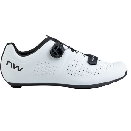 Cipő NORTHWAVE ROAD STORM CARBON 45,5 FEHÉR/FEKETE