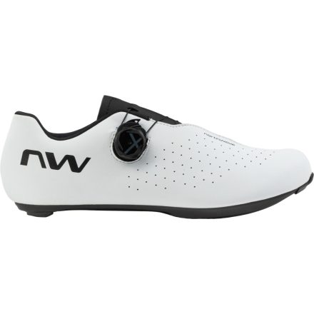 Cipő NORTHWAVE ROAD SONIC PLUS WIDE 43 FEHÉR/FEKETE