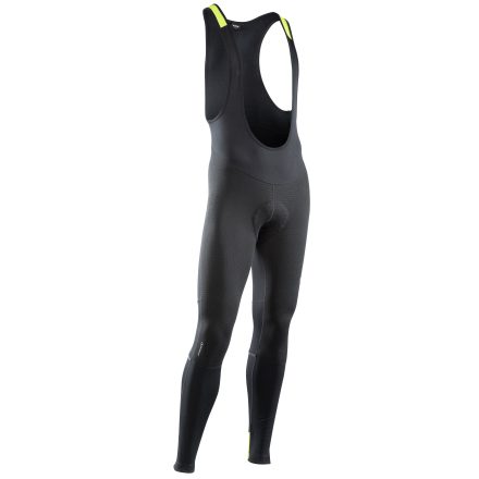 Nadrág NORTHWAVE téli FAST POLAR MS XXL hosszú, kantár fekete/fluo sárga