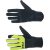 Kesztyű NORTHWAVE FAST GEL téli hosszú, fekete/fluo sárga