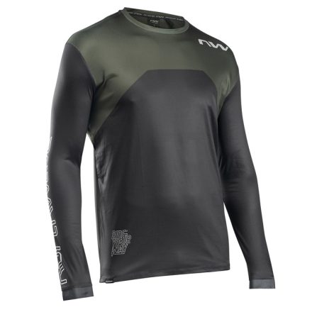Mez NORTHWAVE SHARP hosszú L fekete/zöld
