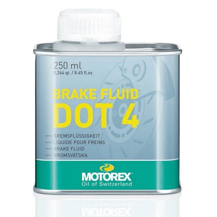 Fékfolyadék Motorex BRAKE FLUID DOT 4 (165 °C forráspont) 250ml