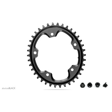 Lánckerék aB CX OVAL 110BCD 5 lyukas fekete 42T