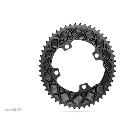 Lánckerék aB Országúti OVAL 110BCD FSA 4 lyukas fekete 52T