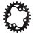 Lánckerék aB MTB OVAL 104BCD N/W fekete 28T  64BCD
