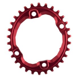   Lánckerék aB MTB OVAL XT M8000/MT700 asszimetrikus N/W piros 30T
