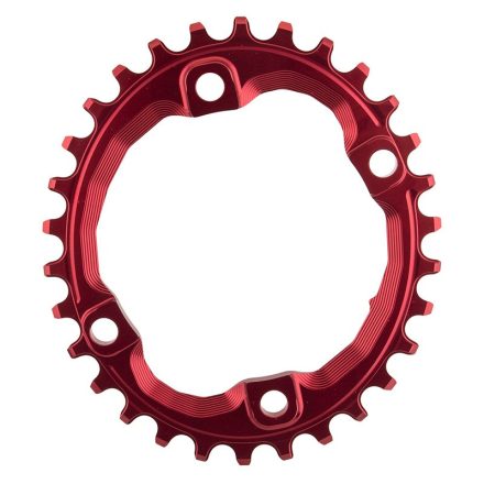 Lánckerék aB MTB OVAL XT M8000/MT700 asszimetrikus N/W piros 30T