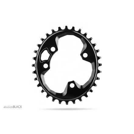 Lánckerék aB MTB OVAL Rotor 76BCD N/W fekete 34T