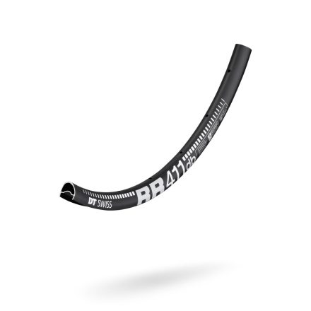 Abroncs DT Swiss RR 411 Road Disc Asymmetric 32h fekete