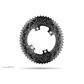   Lánckerék aB Országúti OVAL 110BCD asszim Shimano 9000/6800 4 lyukas fekete 52T