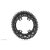 Lánckerék aB Országúti OVAL 110BCD asszim Shimano 9100/8000 4 lyukas fekete 52T