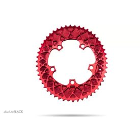   Lánckerék aB Országúti OVAL SRAM 110BCD 5 lyukas piros 50T