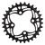 Lánckerék aB MTB kerek 64/104BCD N/W fekete 34T