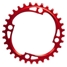 Lánckerék aB MTB kerek SHIMANO 104BCD N/W piros 34T