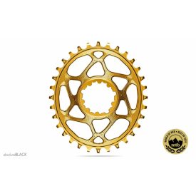   Lánckerék aB MTB OVAL SRAM Direct Mount/GXP N/W  arany (6mm offset) 34T