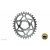 Lánckerék aB MTB OVAL SRAM Direct Mount  BOOST 148 titán (3mm offset) 34T