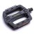 Pedál BIKEFUN DECK platform műanyag fekete - B107N-BLK/BF