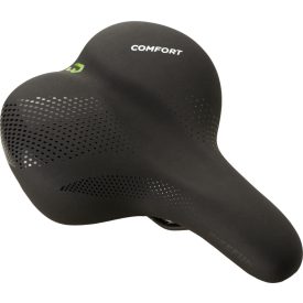   Nyereg BIKEFUN GENEVE comfort trekking női fekete Memory Foam - D2261Q