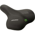 Nyereg BIKEFUN GENEVE comfort trekking női fekete Memory Foam - D2261Q