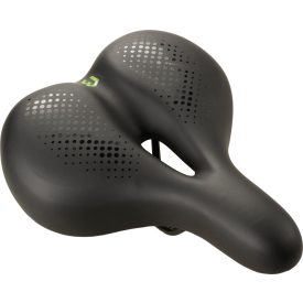   Nyereg BIKEFUN SIENA Comfort trekking fekete Memory Foam - D392MF