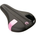 Nyereg BIKEFUN CHAMPION GIRL junior, fekete-pink - D924V-2