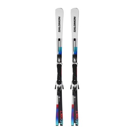 Salomon E ADDIKT + MI12 GW F80 24/25 síléc, unisex, White / Black / Pastel Neon Blue 3