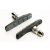 Fékpofa BIKEFUN MTB 72 mm menetes fekete/szürke - MTB-945V-BKGRY