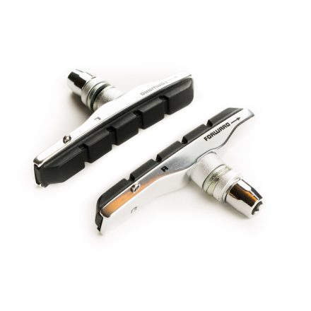 Fékpofa BIKEFUN MTB 72 mm menetes cartridge, ezüst - MTB-945VC-SLVBK