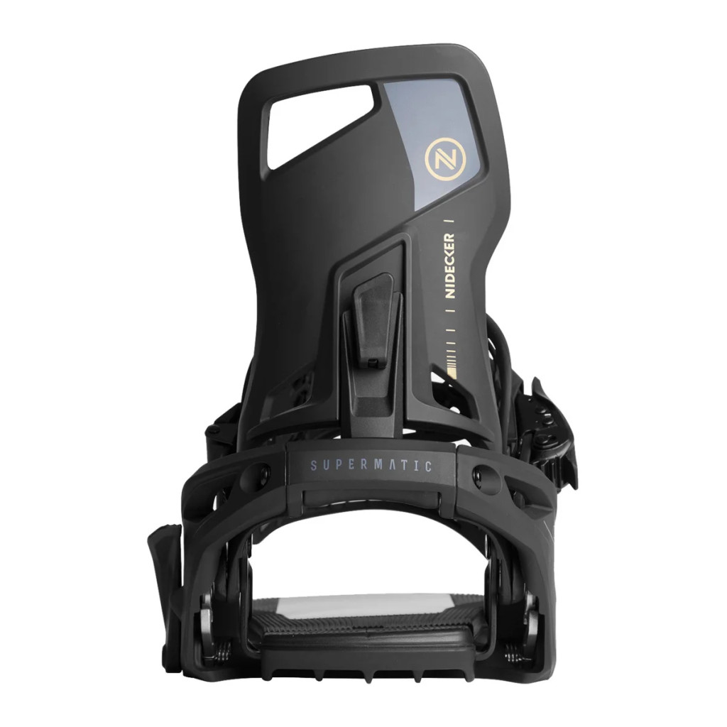 Nidecker Supermatic snowboard kötés, unisex, Black, L - Vozz