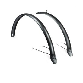   Eurofender Tempo kerékpáros sárvédő szett 28" - 53mm, Suntour és RockShox kompatibilis, fényes fekete