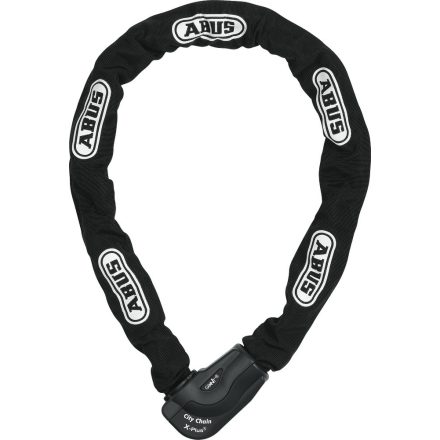 ABUS láncos lakat Granit CityChain XPlus 1060/110, XPlus zárszerkezettel, fekete
