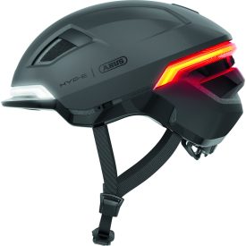   ABUS kerékpáros városi sisak HYP-E, In-Mold, beépített index funkcióval, volcano titan S (51-55 cm)