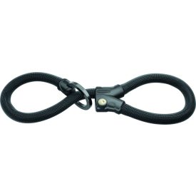 ABUS láncos lakat Infinity Loop 1806/110, fekete