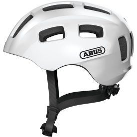   ABUS kerékpáros gyerek sisak Youn-I 2.0, In-Mold, pearl white, S (48-54 cm)