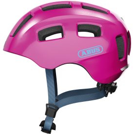   ABUS kerékpáros gyerek sisak Youn-I 2.0, In-Mold, sparkling pink, M (52-57 cm)