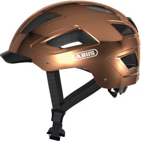   ABUS kerékpáros városi sisak Hyban 2.0, ABS, chrome rosé, M (52-58 cm)