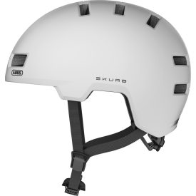   ABUS kerékpáros városi sisak Skurb, ABS, pearl white, L (58-61 cm)