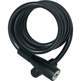   ABUS spirál lakat 3506K/180, fekete (07356 cikkszámú - 1950/180 helyettesítő)
